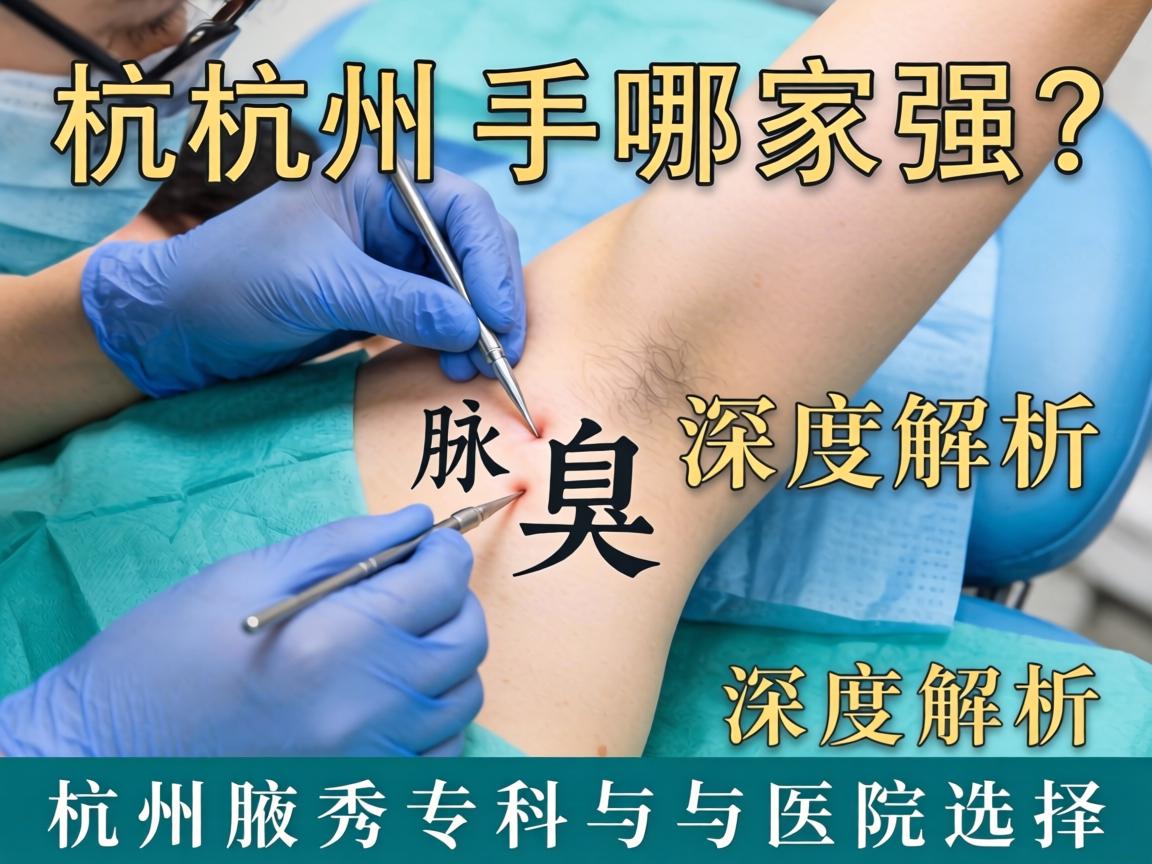杭州腋臭手术哪家强？深度解析杭州腋秀专科与医院选择