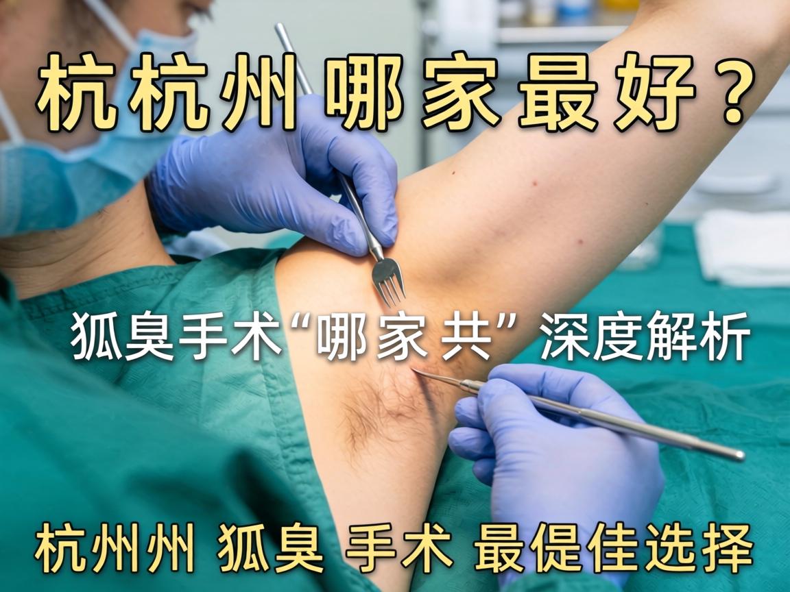 杭州狐臭手术哪家最好？深度解析杭州狐臭手术最佳选择