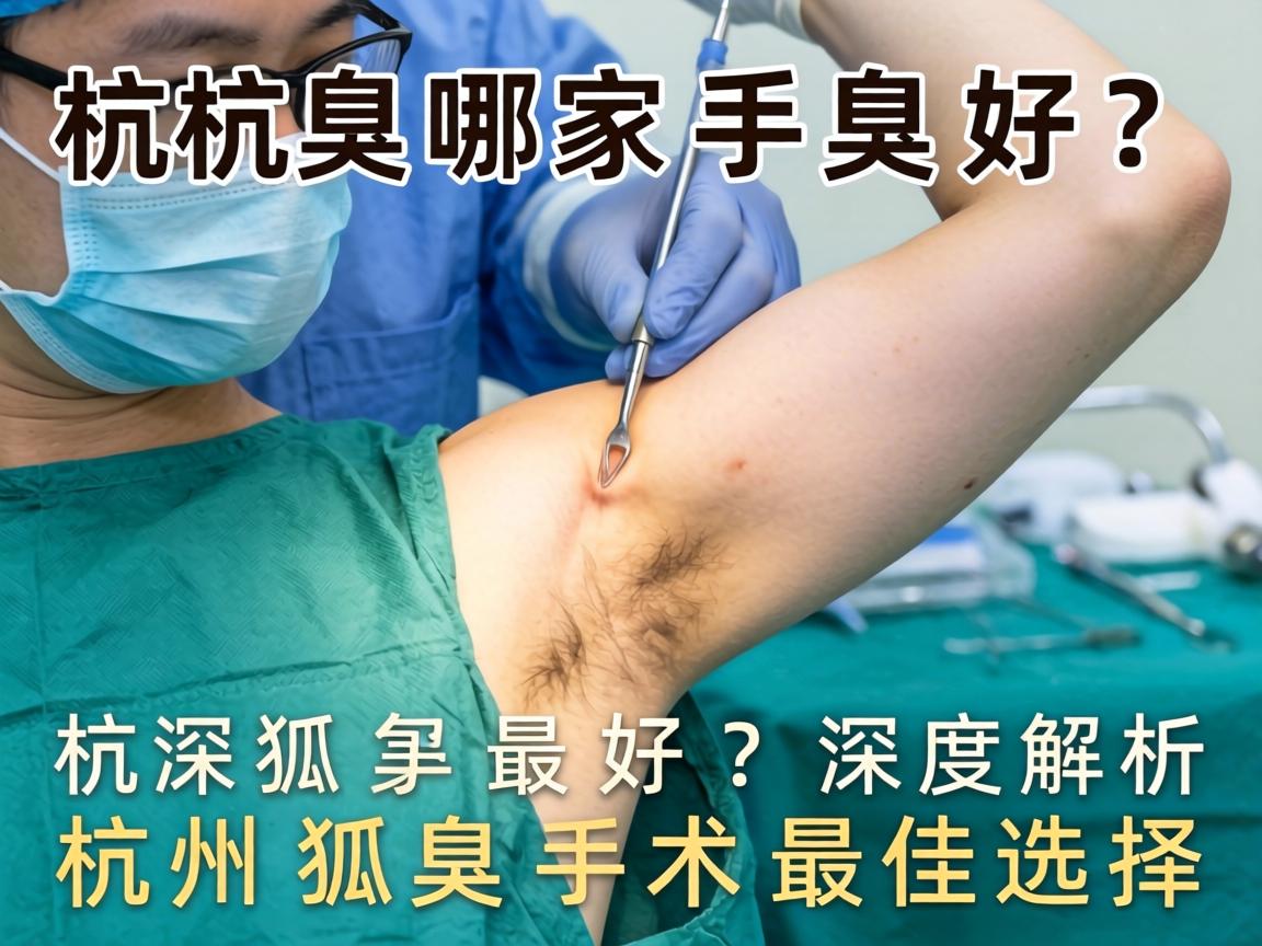 杭州狐臭手术哪家最好？深度解析杭州狐臭手术最佳选择