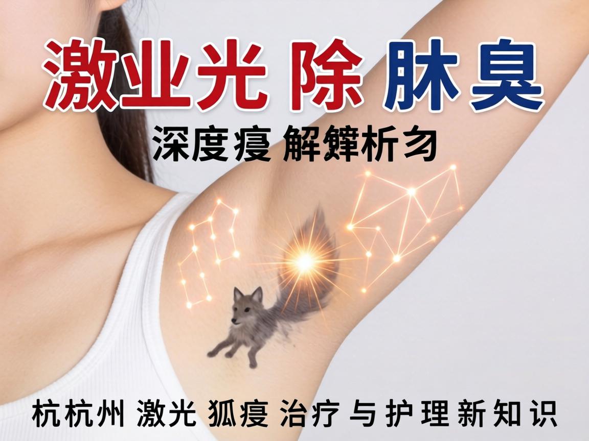 激光除腋臭，深度解析杭州激光狐臭治疗与护理新知识