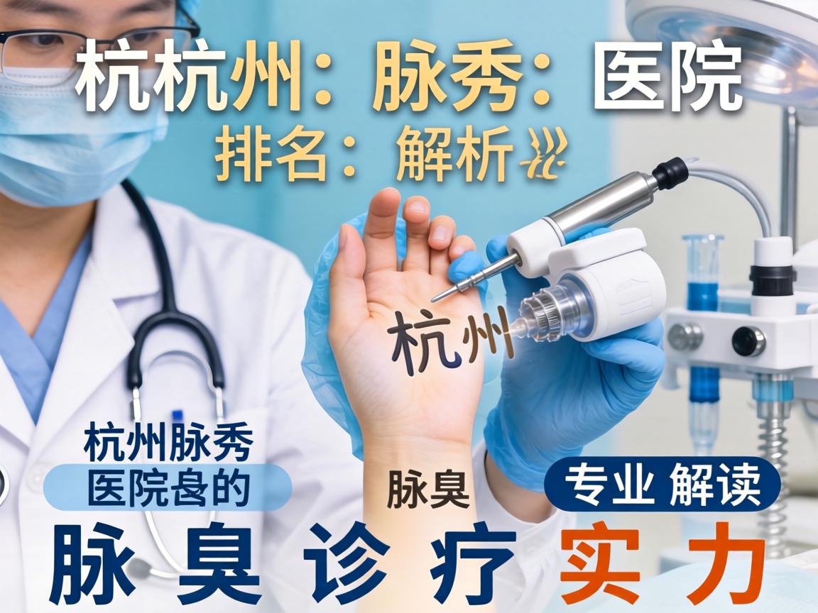 杭州腋秀医院排名解析，专业解读杭州腋秀医院的腋臭诊疗实力