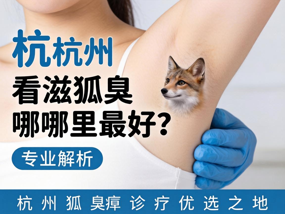 杭州看狐臭哪里最好？专业解析杭州狐臭诊疗优选之地