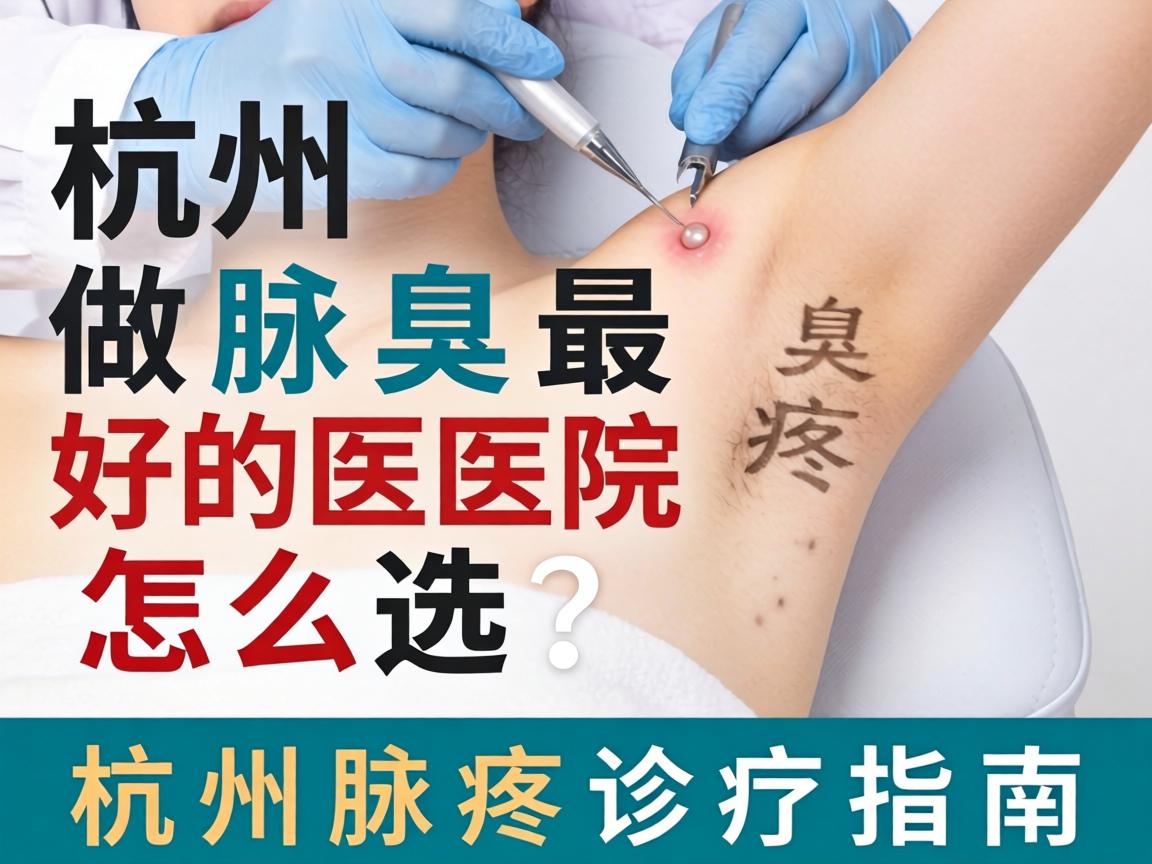 杭州做腋臭最好的医院怎么选？杭州腋臭诊疗指南