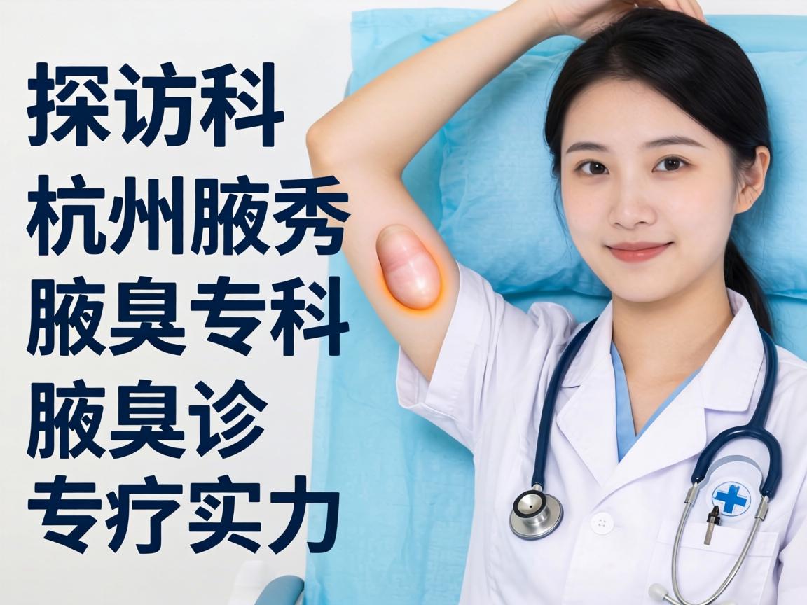 探访杭州腋秀腋臭专科，解析腋秀专科的腋臭诊疗实力