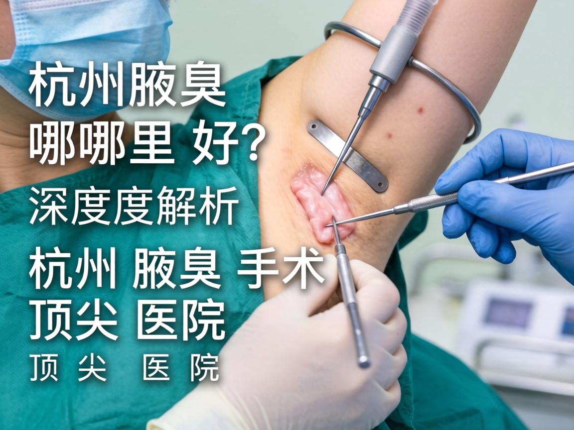 杭州腋臭手术哪里好？深度解析杭州腋臭手术顶尖医院