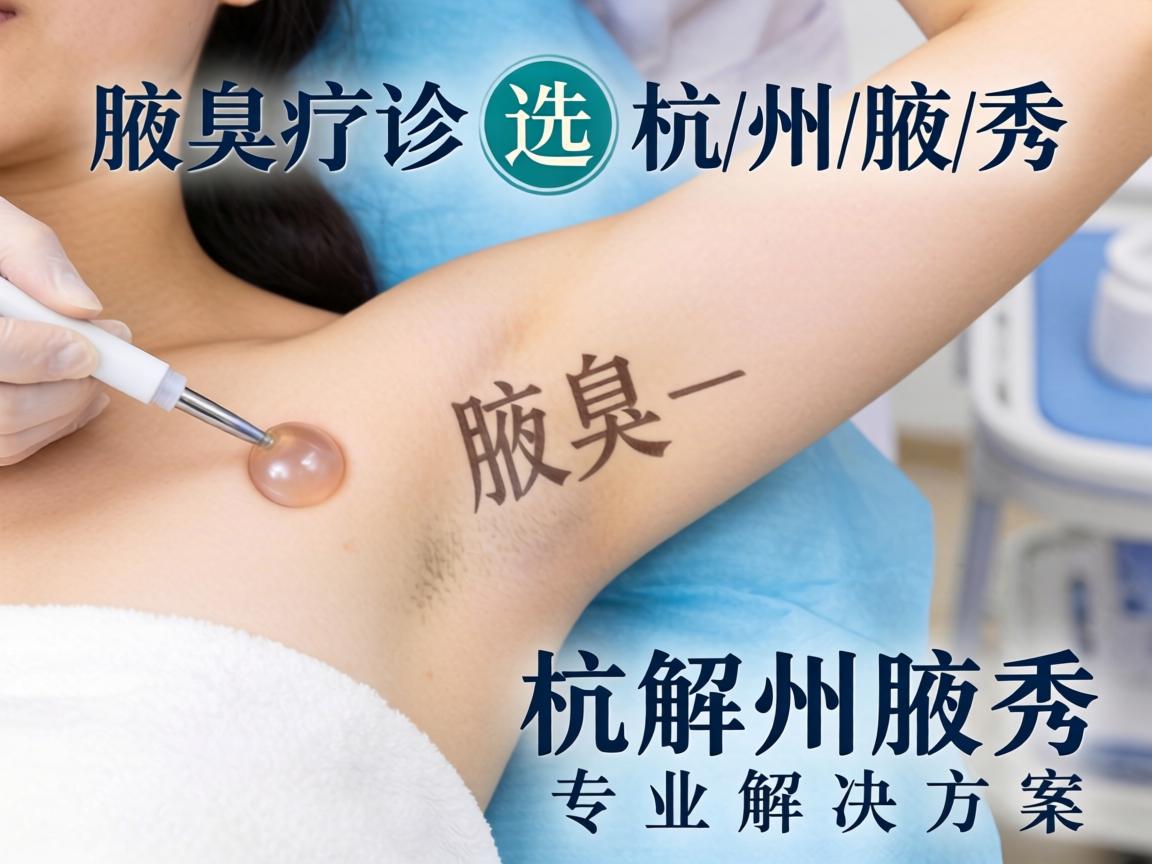 腋臭诊疗选杭州腋秀 详解杭州腋秀专业解决方案