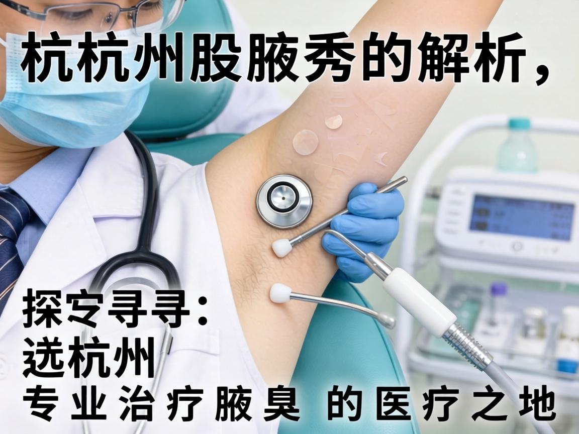 杭州腋秀解析，探寻杭州专业治疗腋臭的医疗之地