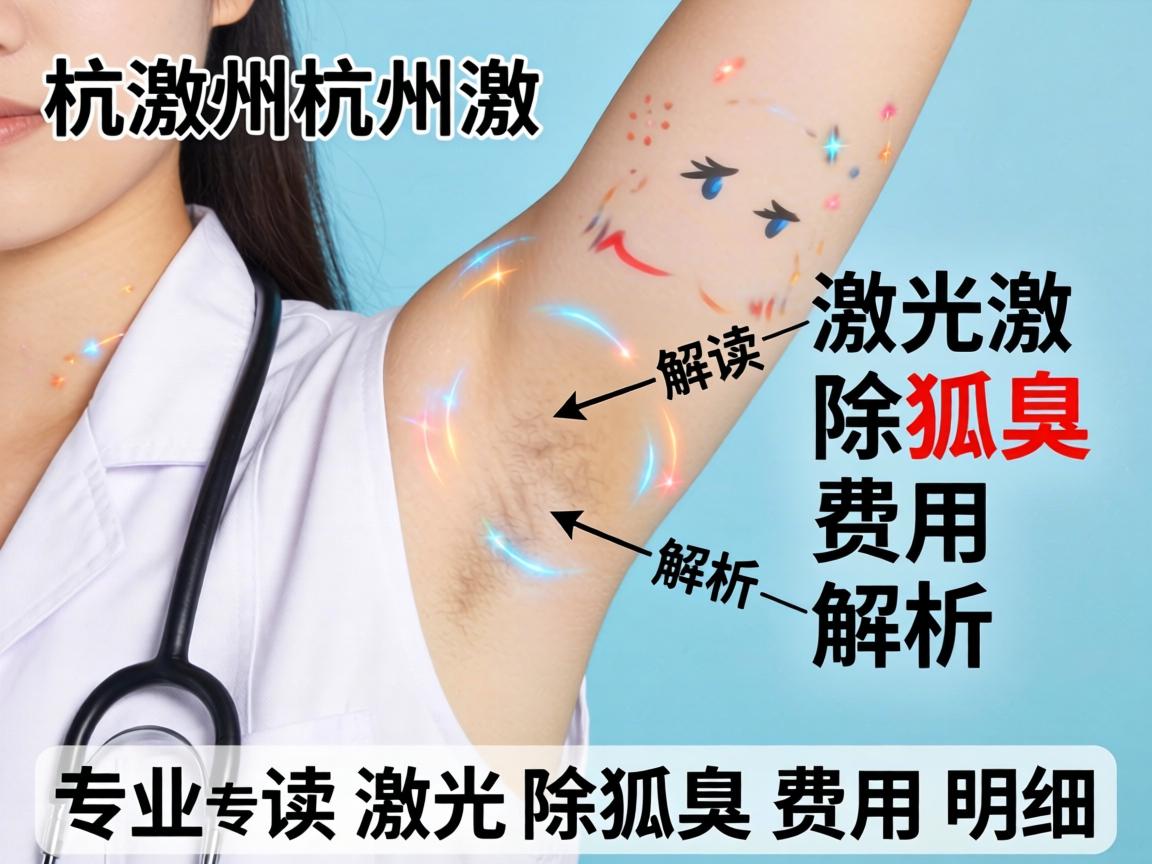 杭州激光除狐臭费用解析，专业解读激光除狐臭费用明细