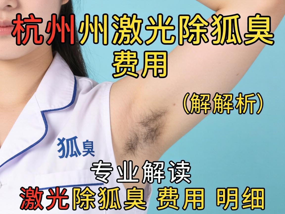 杭州激光除狐臭费用解析，专业解读激光除狐臭费用明细