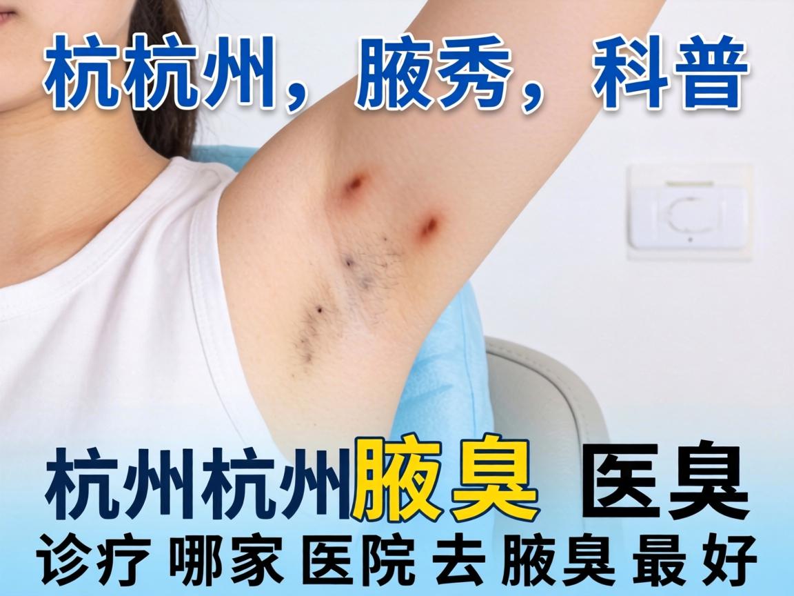 杭州腋秀科普，详解杭州腋臭诊疗哪家医院去腋臭最好