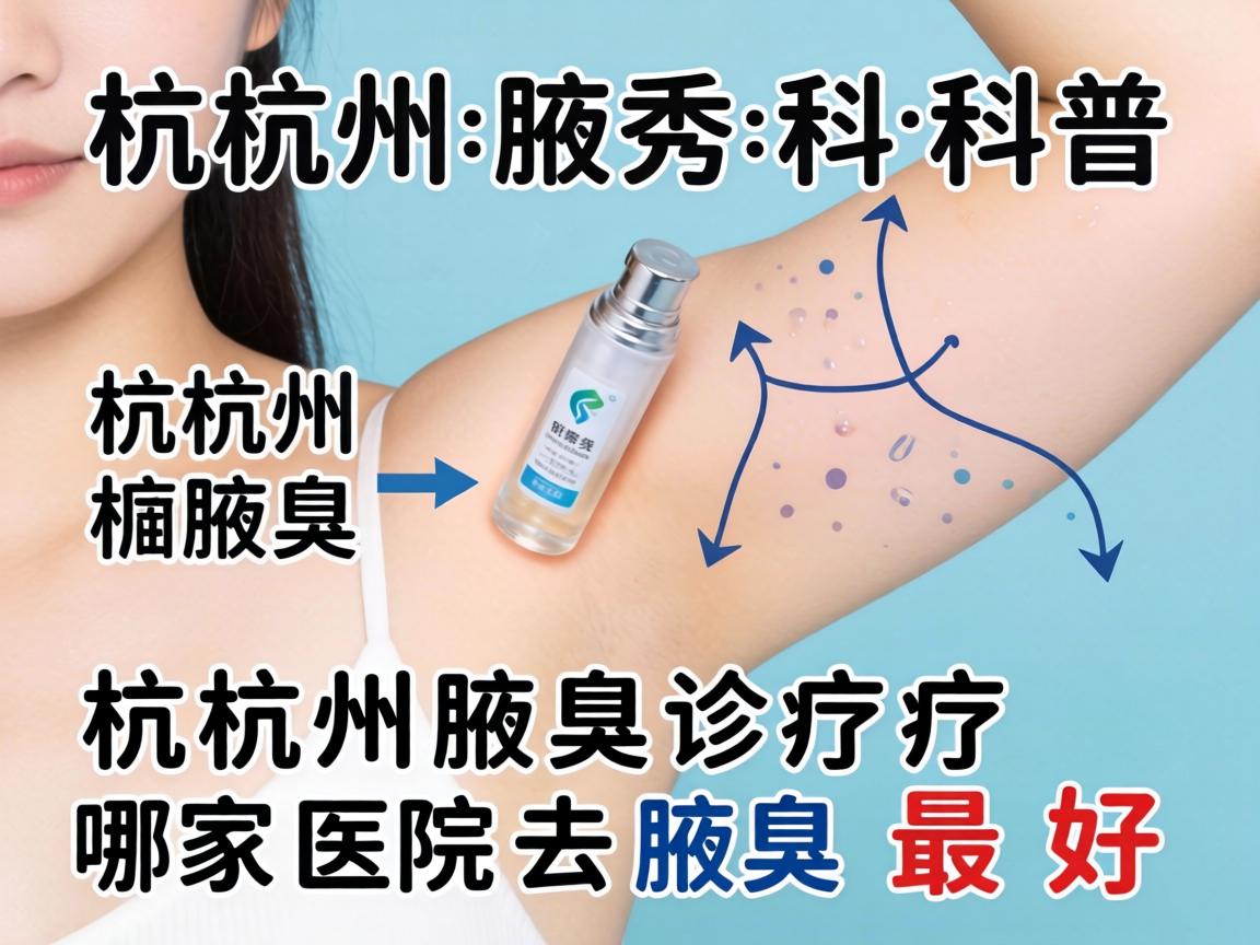杭州腋秀科普，详解杭州腋臭诊疗哪家医院去腋臭最好