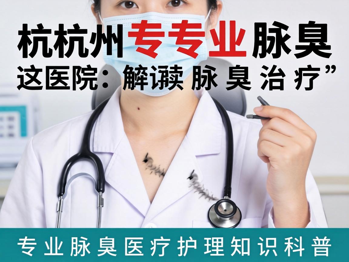 杭州专业腋臭医院解读腋臭治疗，专业腋臭医疗护理知识科普