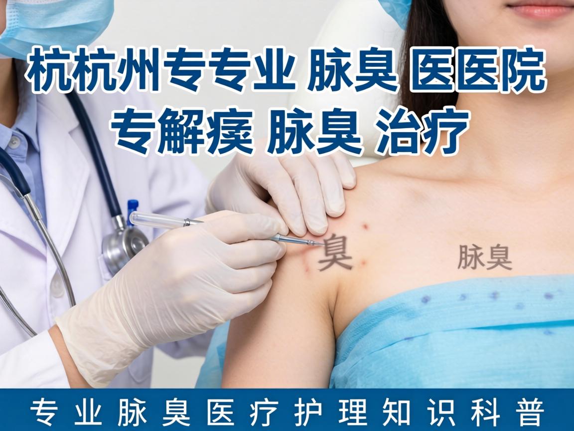 杭州专业腋臭医院解读腋臭治疗，专业腋臭医疗护理知识科普