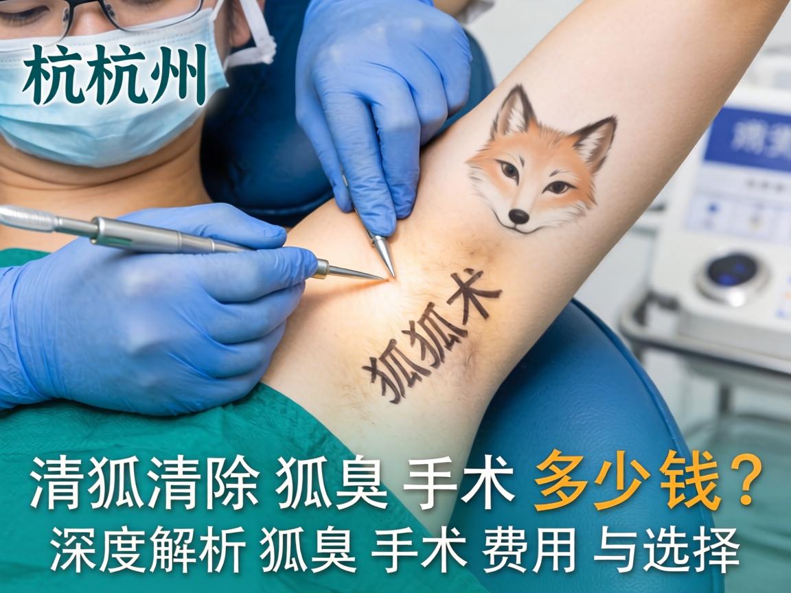 杭州清除狐臭手术多少钱？深度解析狐臭手术费用与选择