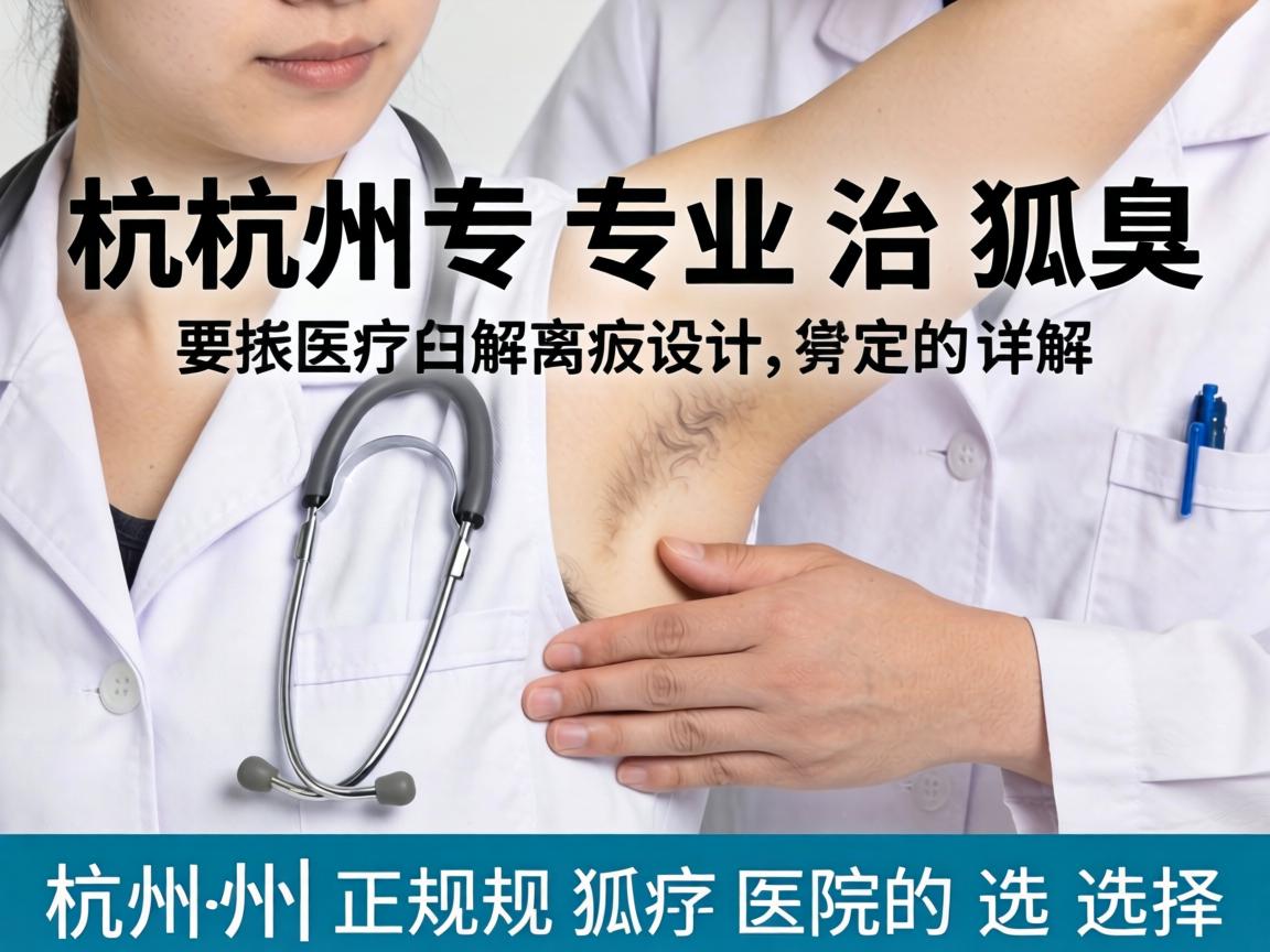 杭州专业治狐臭,详解杭州正规狐臭医院的选择 杭州专业治狐臭,详解杭州正规狐臭医院的选择