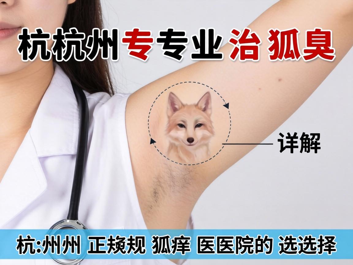 杭州专业治狐臭,详解杭州正规狐臭医院的选择 杭州专业治狐臭,详解杭州正规狐臭医院的选择