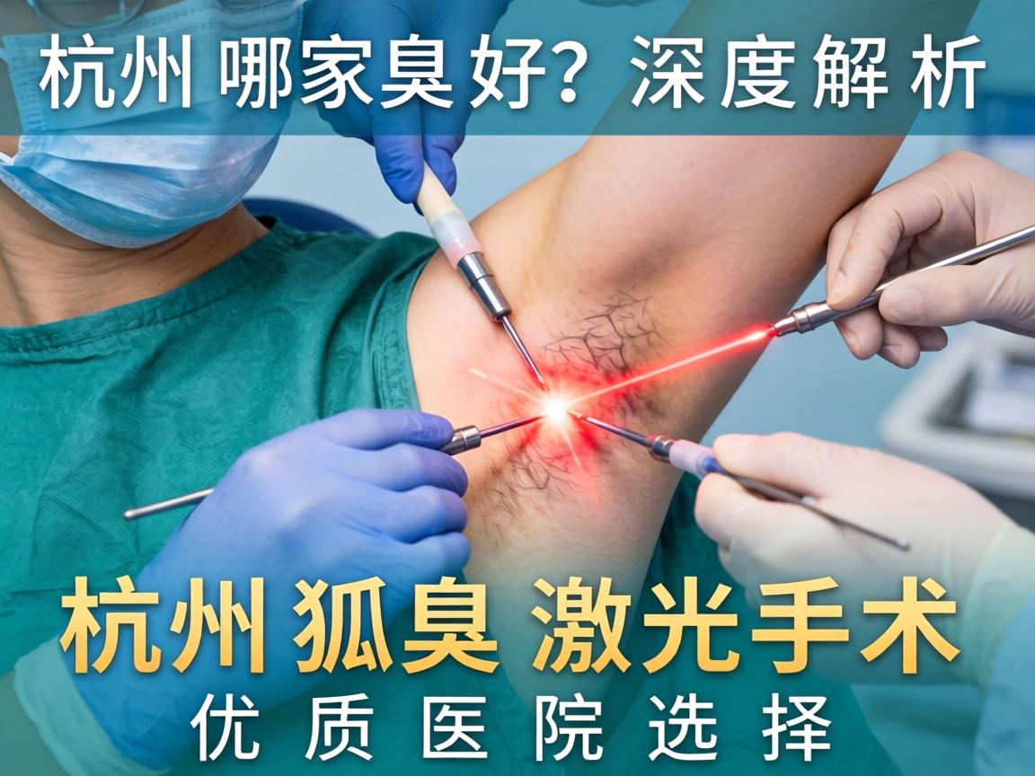 杭州狐臭激光手术哪家好？深度解析杭州狐臭激光手术优质医院选择