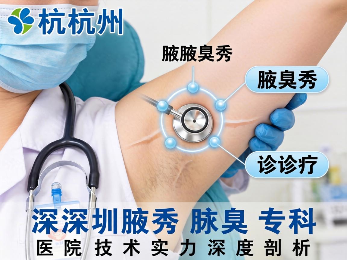 杭州腋秀解析腋臭诊疗，深圳腋秀腋臭专科医院技术实力深度剖析