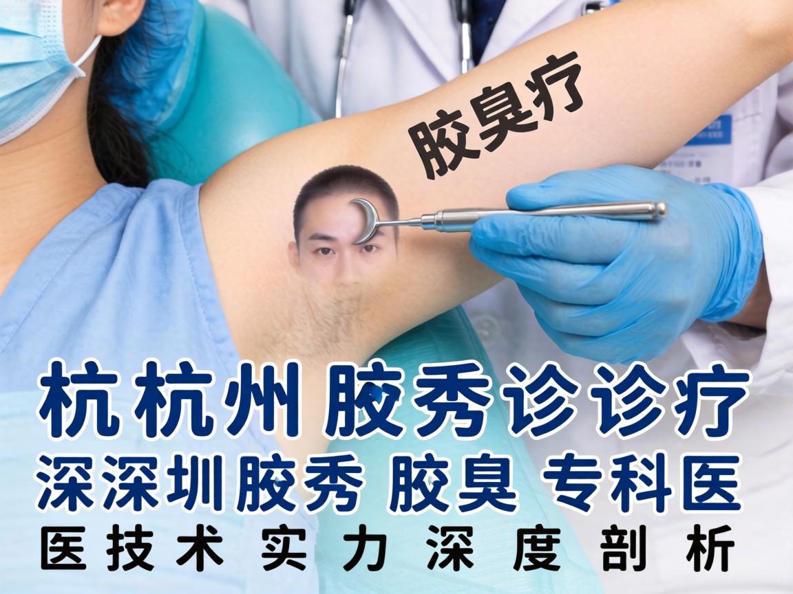 杭州腋秀解析腋臭诊疗，深圳腋秀腋臭专科医院技术实力深度剖析