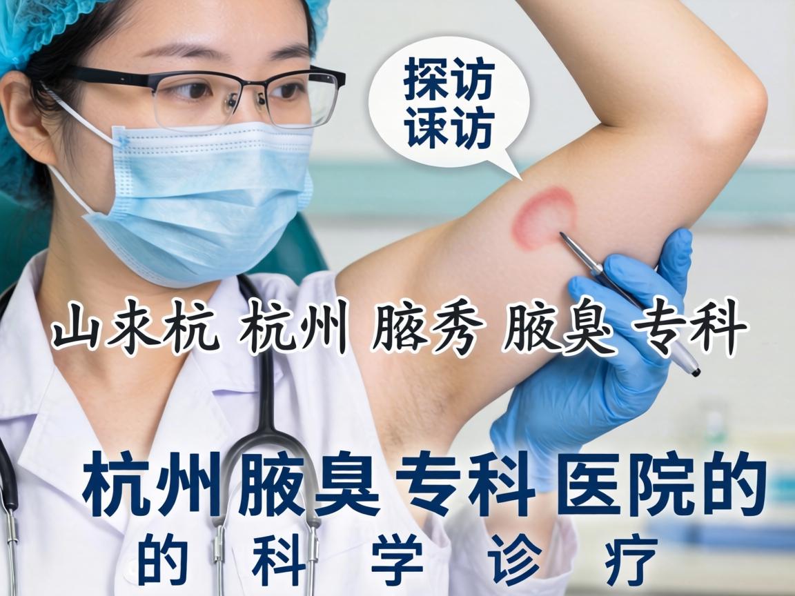 探访杭州腋秀腋臭专科，详解杭州腋臭专科医院的科学诊疗