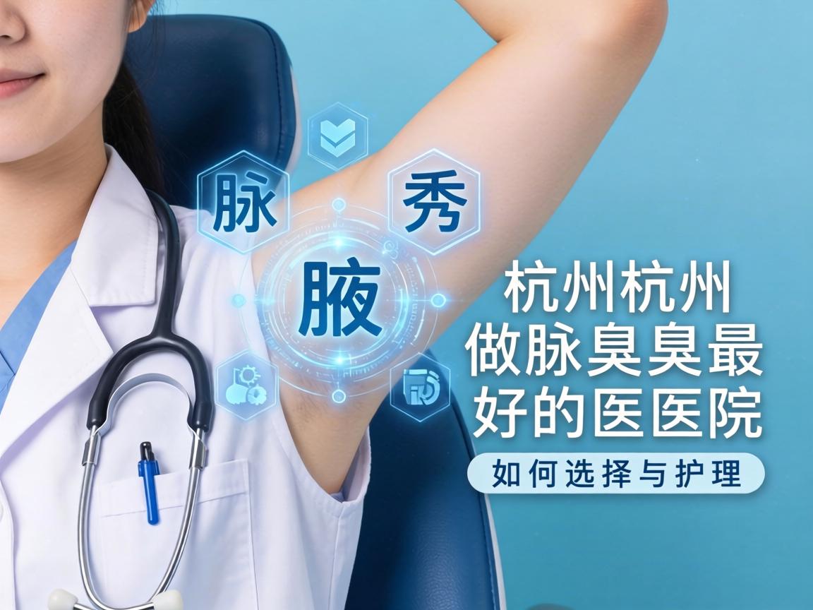 杭州腋秀解析，杭州做腋臭最好的医院如何选择与护理
