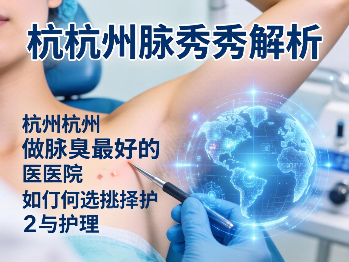 杭州腋秀解析，杭州做腋臭最好的医院如何选择与护理