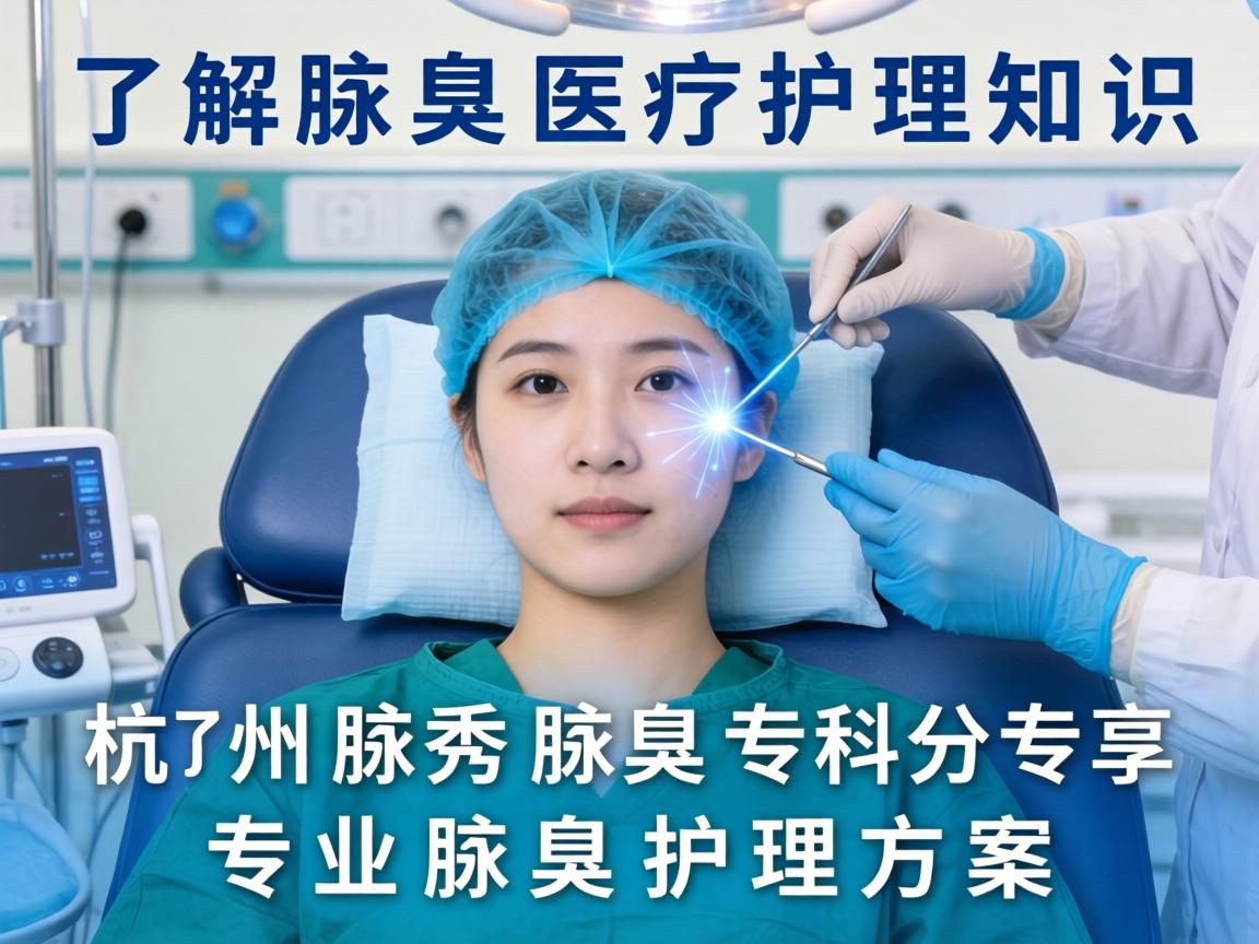 了解腋臭医疗护理知识，杭州腋秀腋臭专科分享专业腋臭护理方案