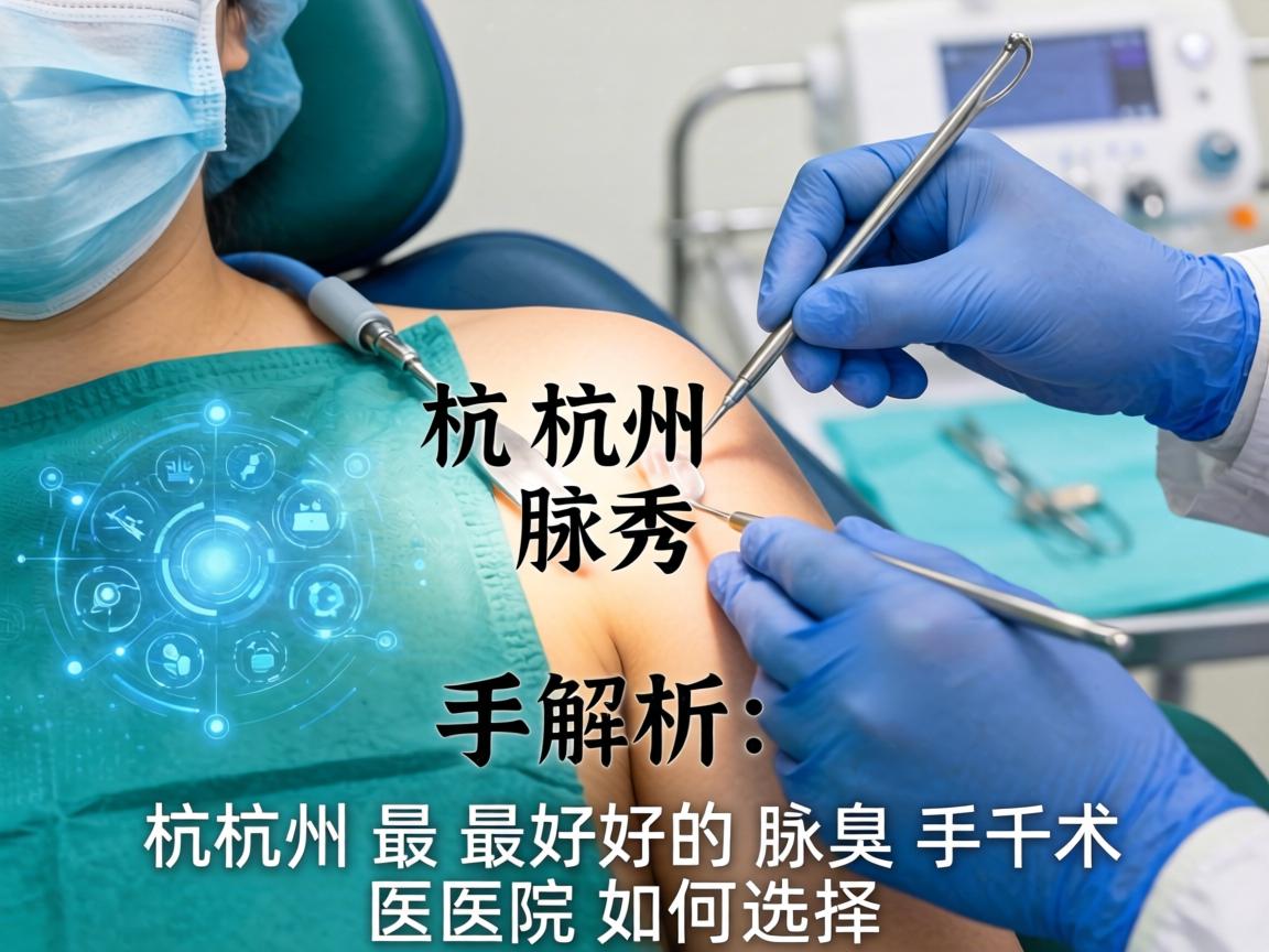 杭州腋秀解析，杭州最好的腋臭手术医院如何选择