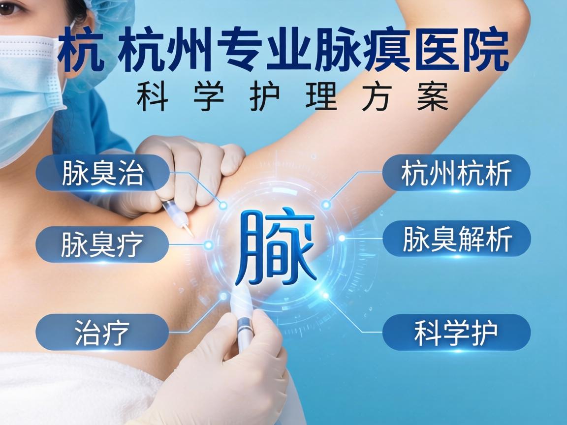 杭州腋秀解析腋臭治疗，杭州专业腋臭医院的科学护理方案