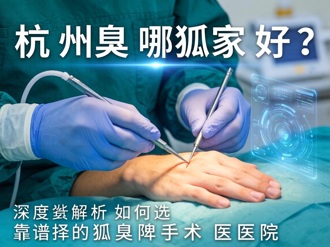 杭州狐臭手术哪家好?深度解析如何选择靠谱的狐臭手术医院 杭州狐臭手术哪家好?深度解析如何选择靠谱的狐臭手术医院