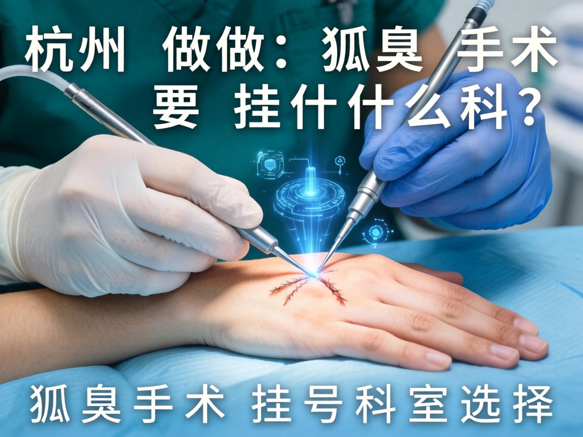 杭州做狐臭手术要挂什么科?详解狐臭手术挂号科室选择 杭州做狐臭手术要挂什么科?详解狐臭手术挂号科室选择