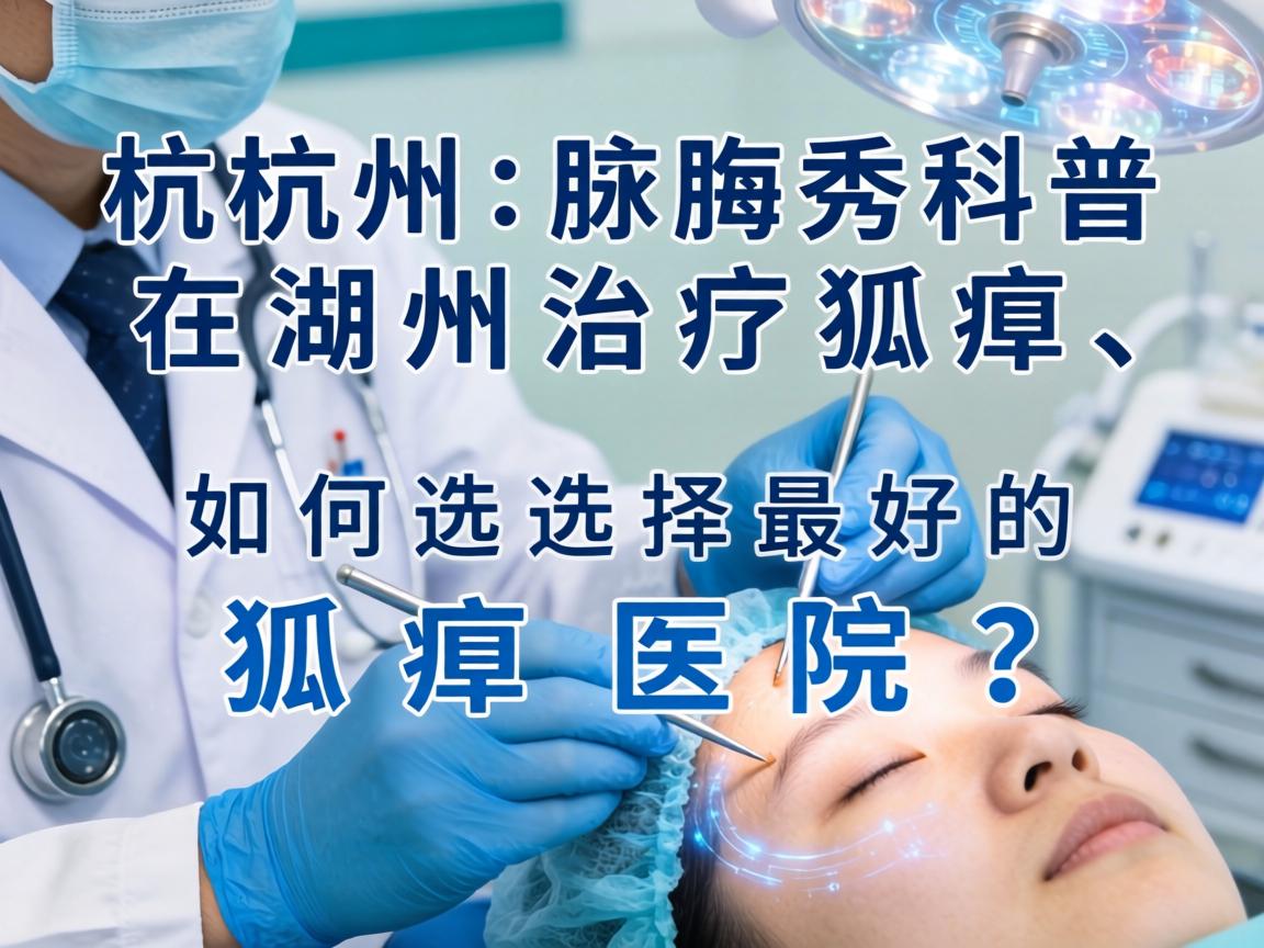 杭州腋秀科普，在湖州治疗狐臭，如何选择最好的狐臭医院？