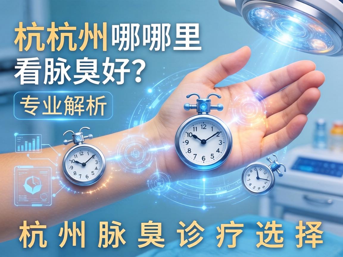 杭州哪里看腋臭好？专业解析杭州腋臭诊疗选择