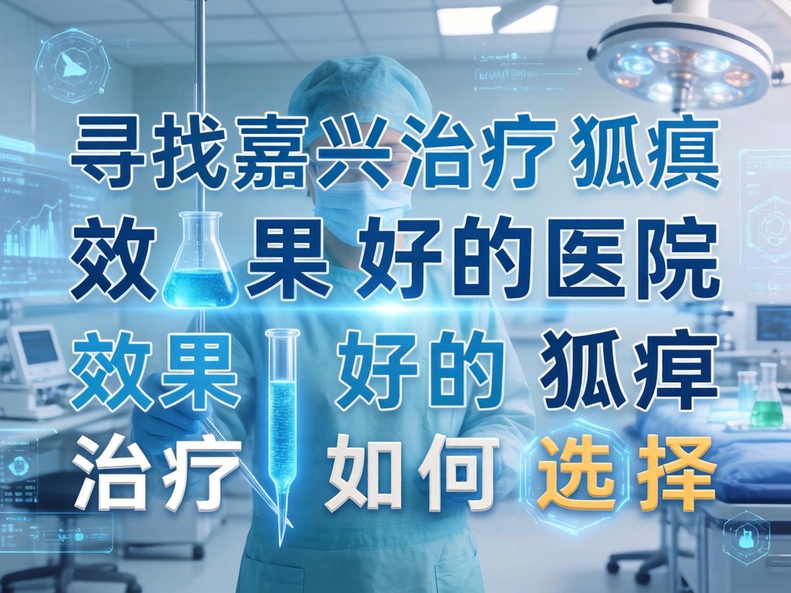 寻找嘉兴治疗狐臭效果好的医院，效果好的狐臭治疗如何选择