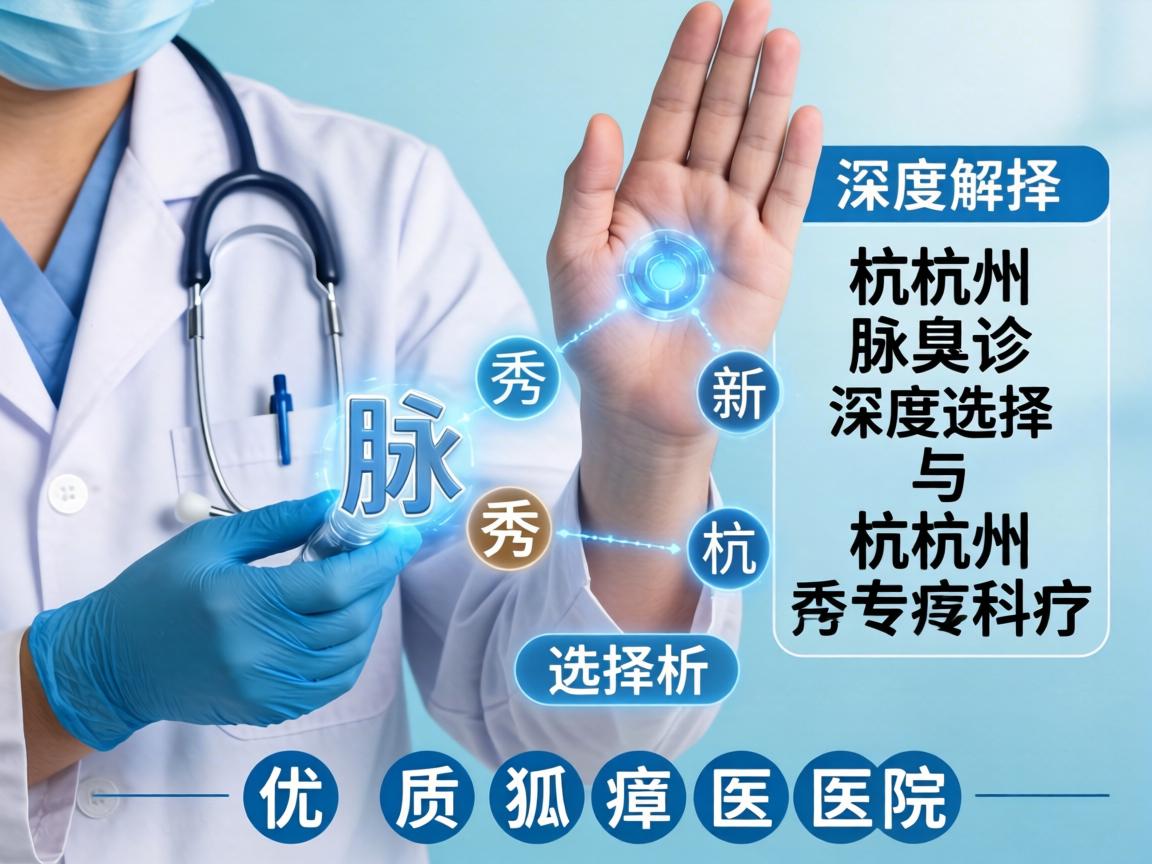 杭州腋臭诊疗新选择，深度解析杭州腋秀专科与杭州优质狐臭医院
