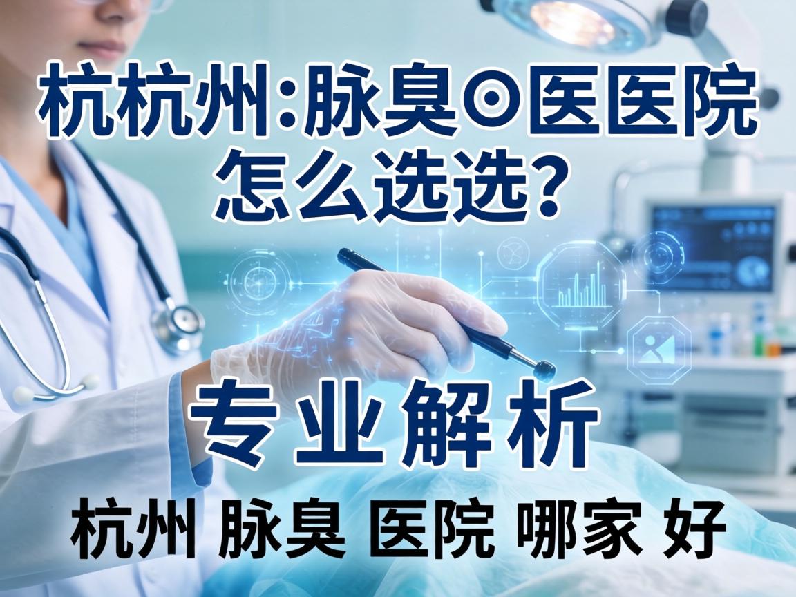 杭州腋臭医院怎么选？专业解析杭州腋臭医院哪家好