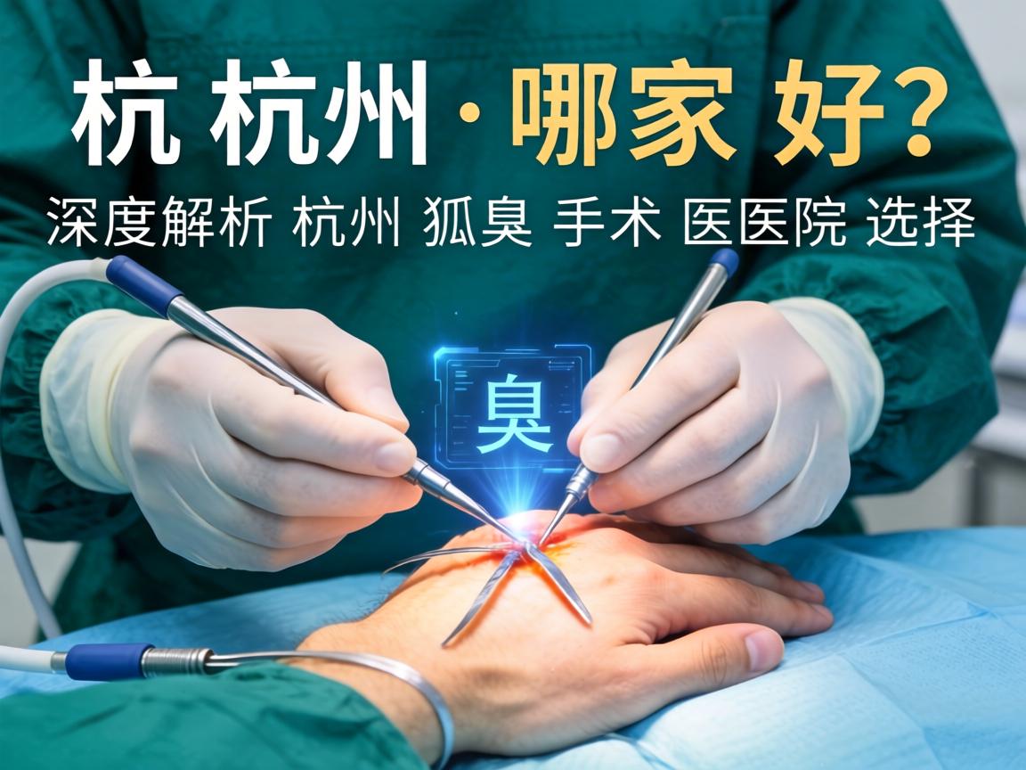 杭州狐臭手术哪家好？深度解析杭州狐臭手术医院选择
