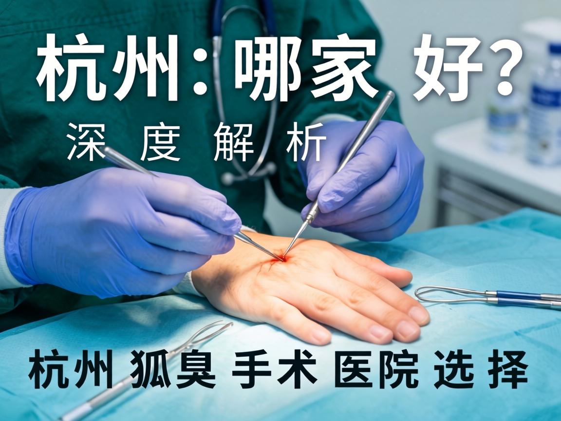 杭州狐臭手术哪家好？深度解析杭州狐臭手术医院选择