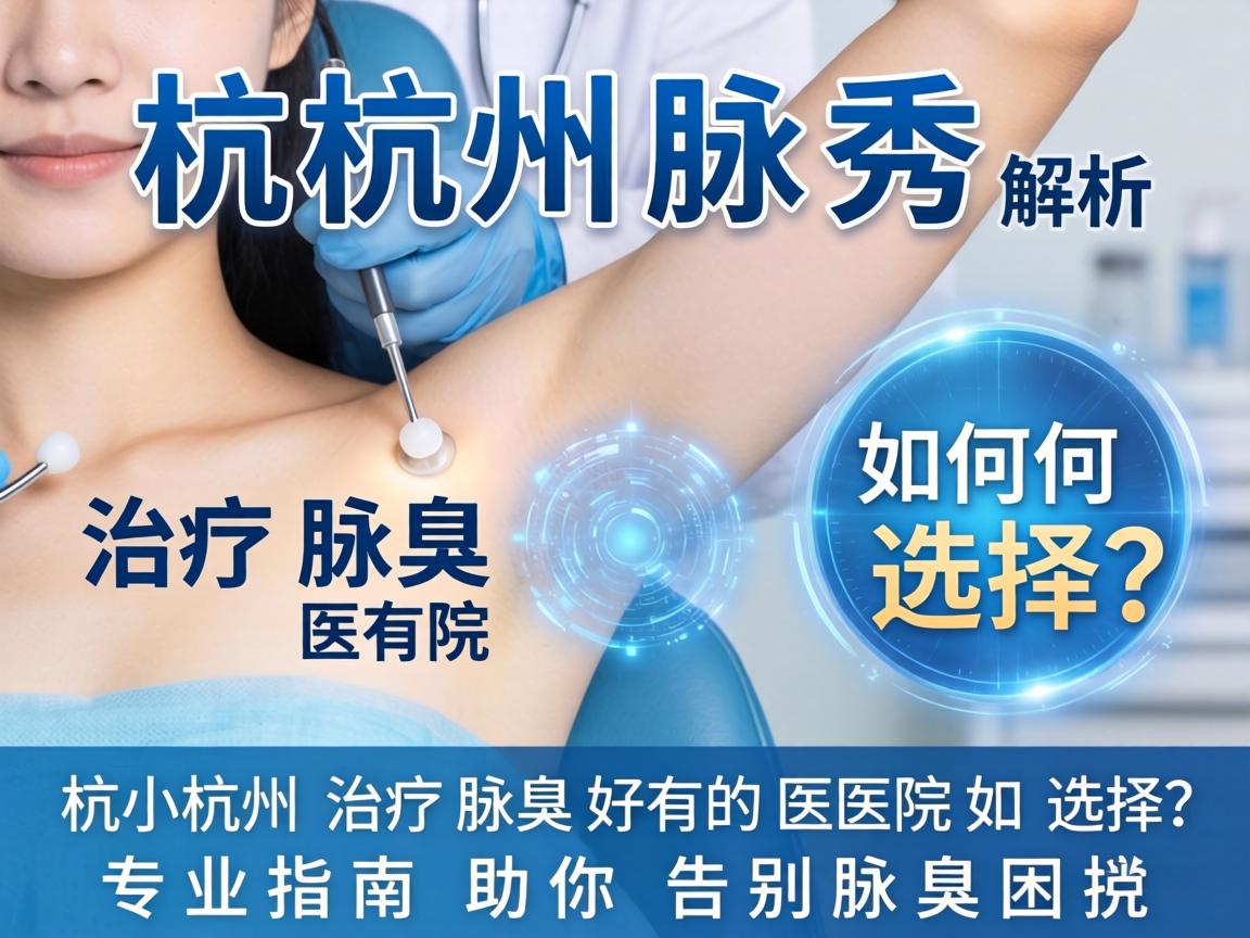 杭州腋秀解析,杭州治疗腋臭好的医院如何选择?专业指南助你告别腋臭困扰 杭州腋秀解析,杭州治疗腋臭好的医院如何选择?专业指南助你告别腋臭困扰