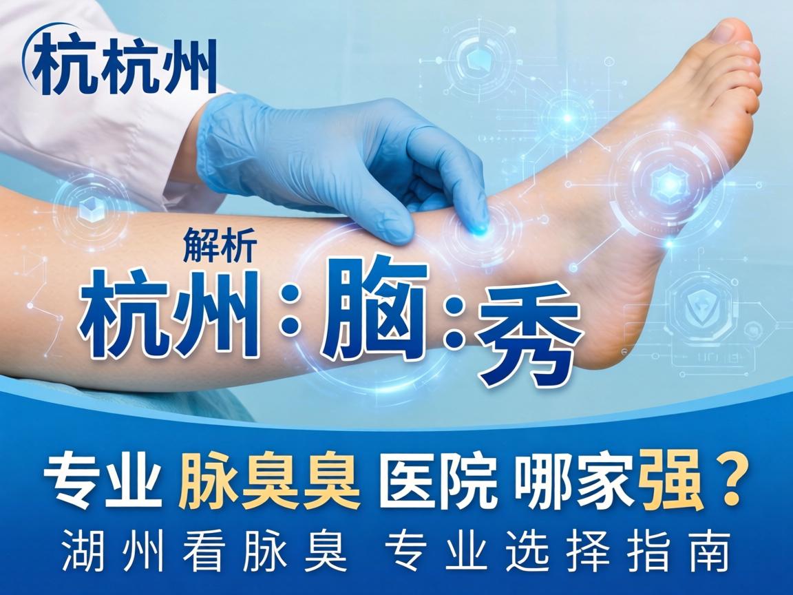 杭州腋秀解析,湖州专业腋臭医院哪家强?湖州看腋臭专业选择指南 杭州腋秀解析,湖州专业腋臭医院哪家强?湖州看腋臭专业选择指南