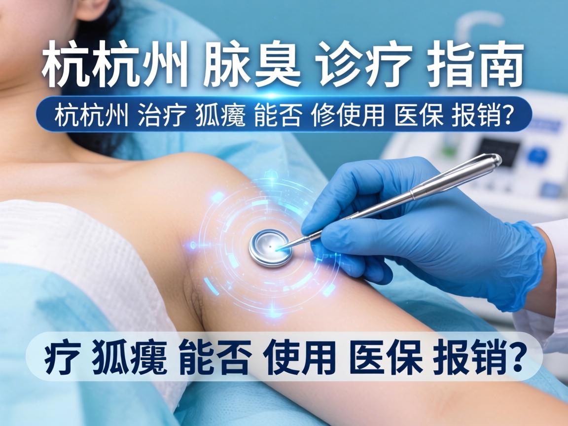 杭州腋臭诊疗指南,在杭州治疗狐臭能否使用医保报销? 杭州腋臭诊疗指南,在杭州治疗狐臭能否使用医保报销?