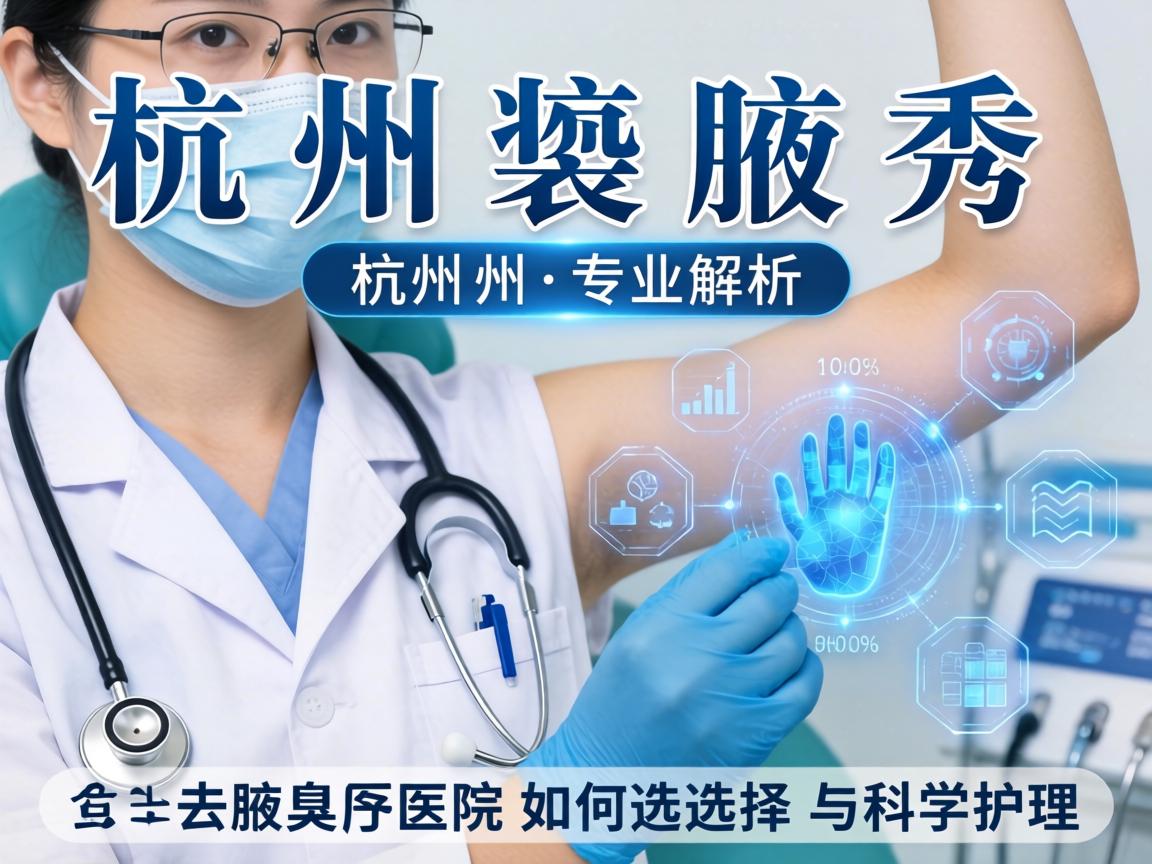 杭州腋秀解析，杭州专业去腋臭医院如何选择与科学护理