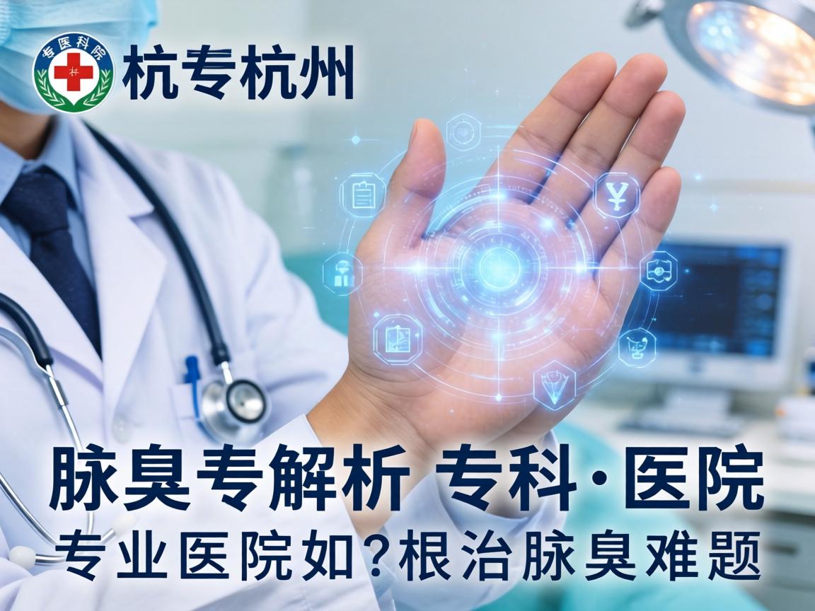 杭州腋臭专科医院解析，专业医院如何根治腋臭难题