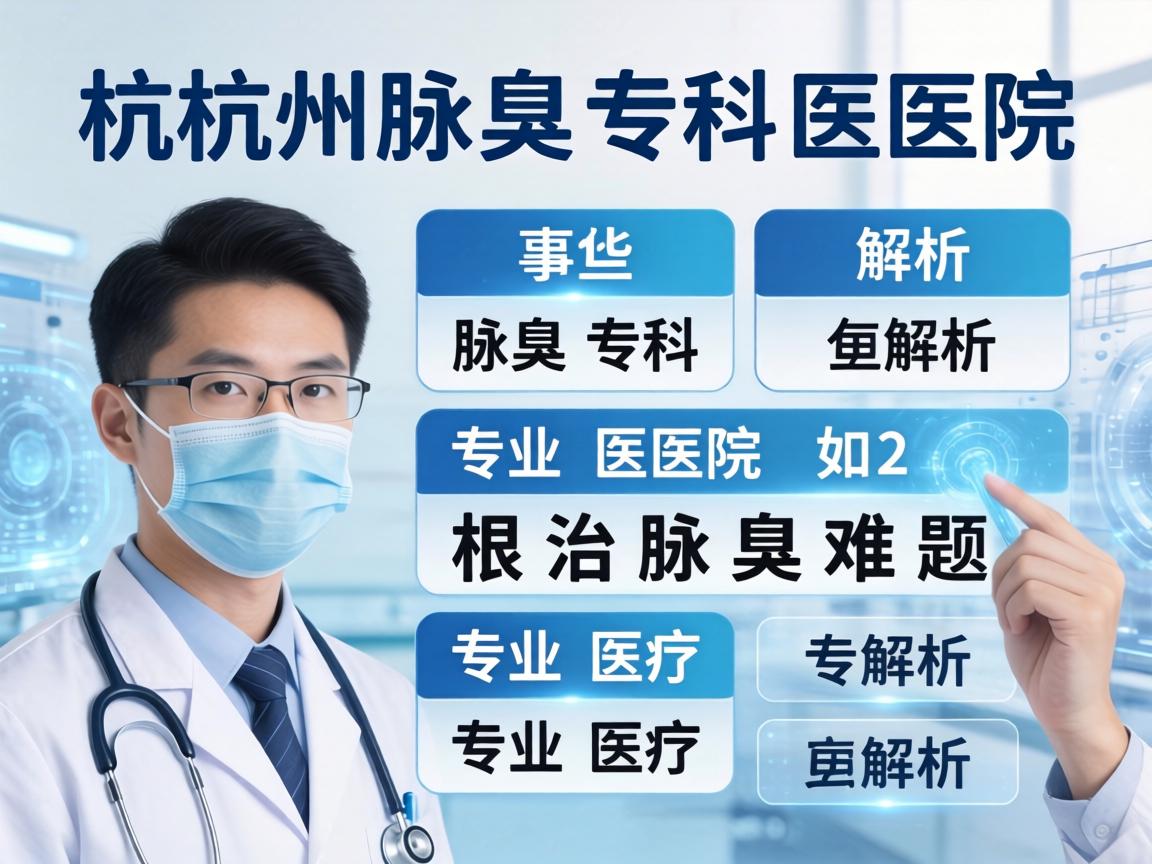 杭州腋臭专科医院解析，专业医院如何根治腋臭难题