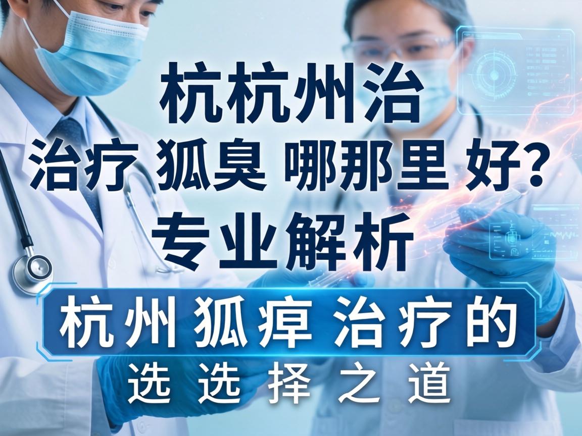 杭州治疗狐臭哪里好?专业解析杭州狐臭治疗的选择之道 杭州治疗狐臭哪里好?专业解析杭州狐臭治疗的选择之道