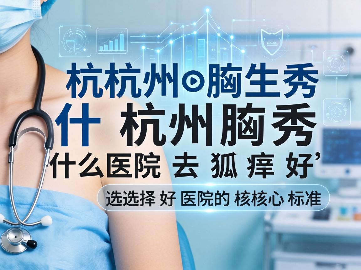 杭州腋秀解析,杭州什么医院去狐臭好,选择好医院的核心标准 杭州腋秀解析,杭州什么医院去狐臭好,选择好医院的核心标准