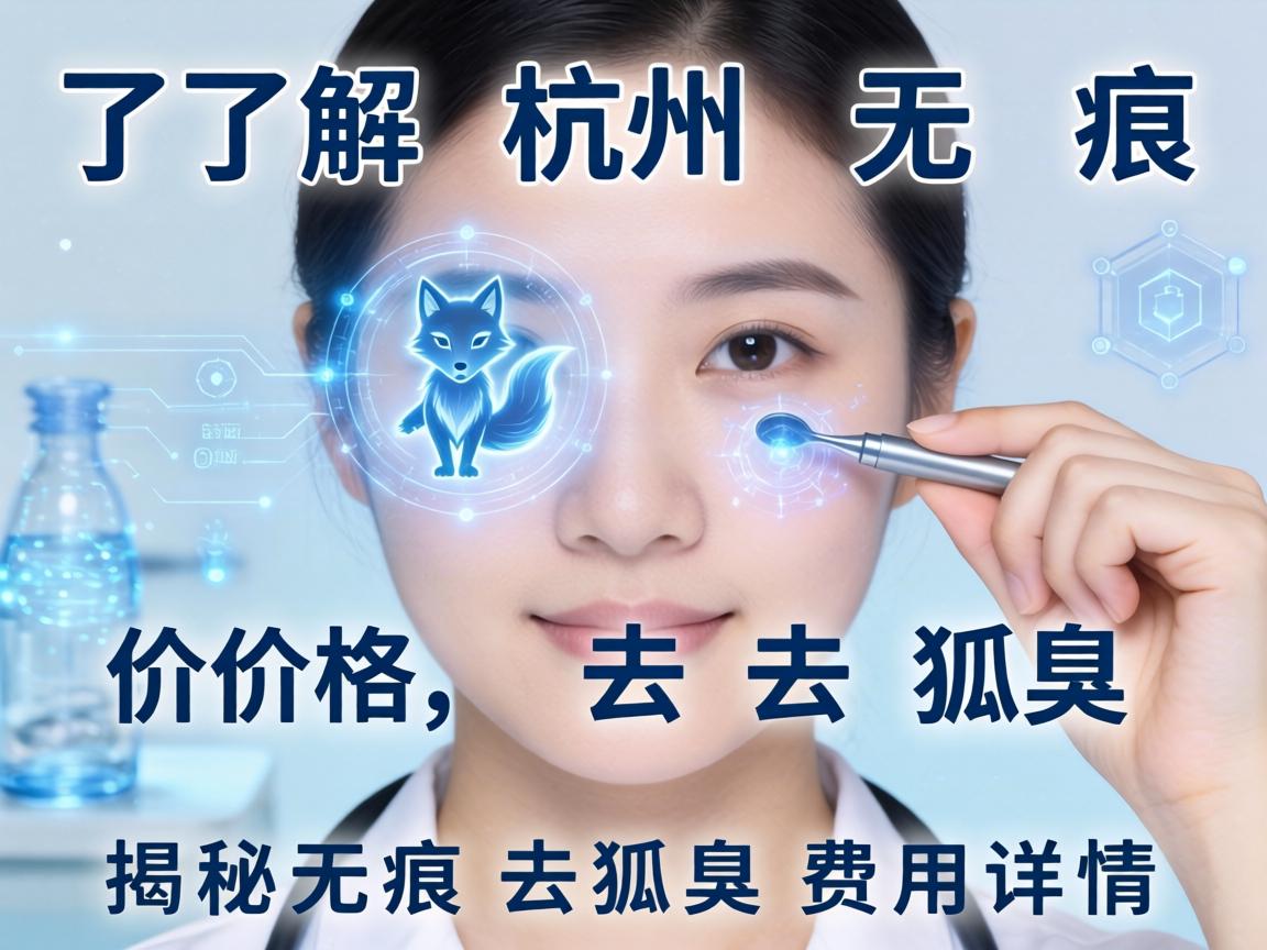 了解杭州无痕去狐臭价格，揭秘无痕去狐臭费用详情