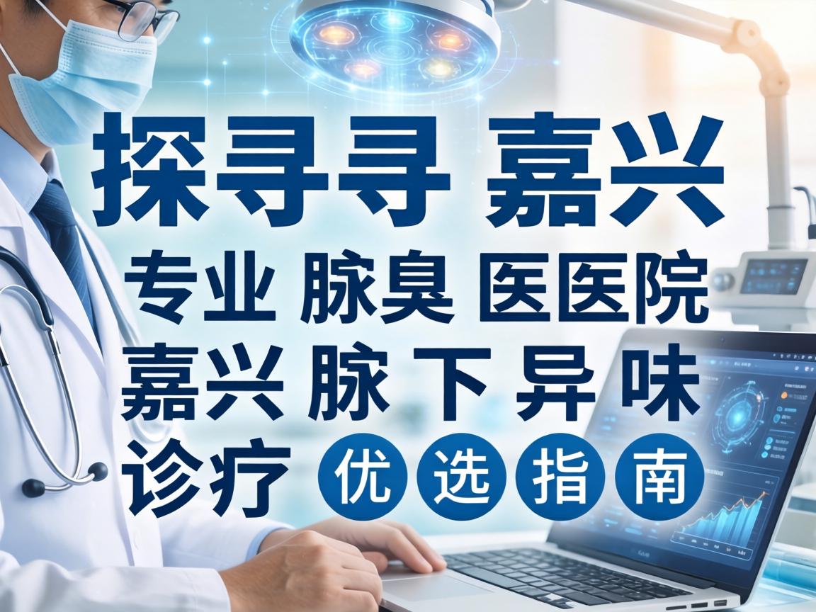 探寻嘉兴专业腋臭医院，嘉兴腋下异味诊疗优选指南