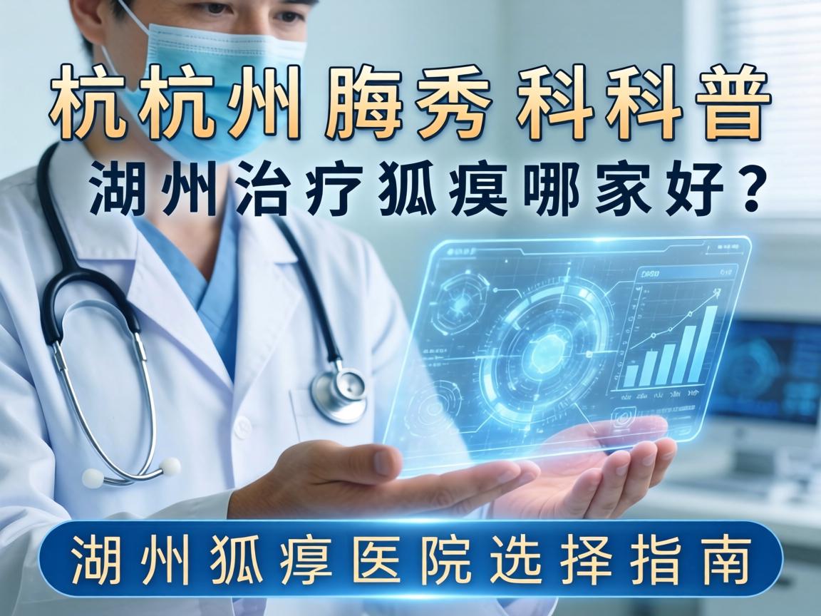 杭州腋秀科普，湖州治疗狐臭哪家好？湖州狐臭医院选择指南