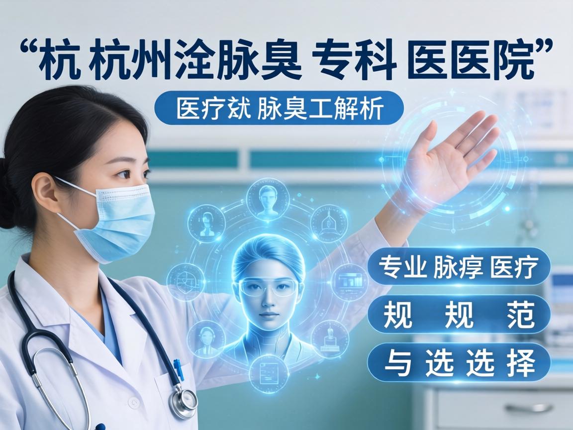 杭州腋臭专科医院解析，专业腋臭医疗的规范与选择
